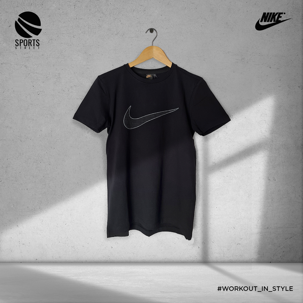 Nike Dots Sign Black Lycra Shirt 2021
